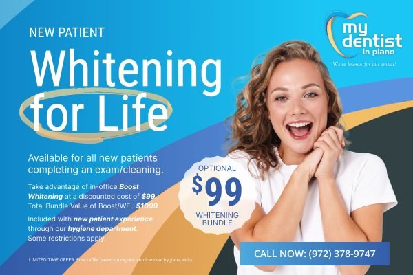 Whitening for Life at My Dentist in Plano
