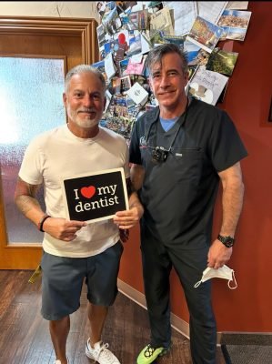 My Dentist in Plano with a patient